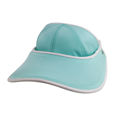 Tampão plástico plástico da viseira do Pvc Sun do logotipo feito sob encomenda, chapéus de Sun da viseira das mulheres